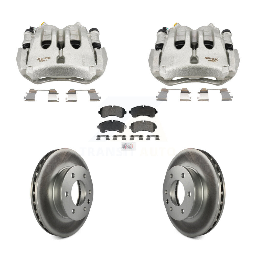 Transit Auto KCG-102874N Disc Brake Kit for 2007-2018 Mercedes-Benz Sprinter 3500XD, Mercedes-Benz Sprinter 3500, Dodge Sprinter 3500 & more - Front product image