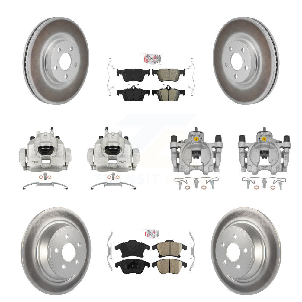 Transit Auto KCG-102875N Disc Brake Kit for 2017-2020 Lincoln MKZ - Front and Rear product image