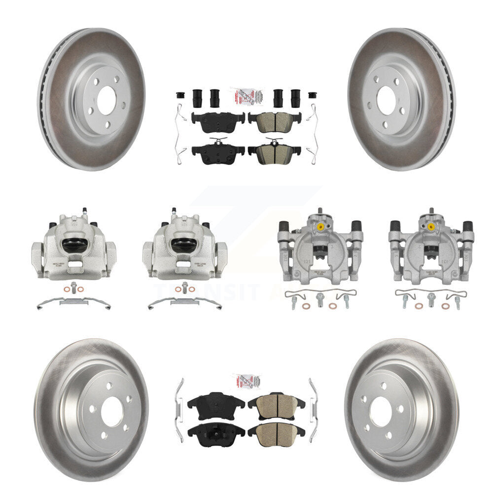 Transit Auto KCG-102877N Disc Brake Kit for 2017-2020 Lincoln MKZ - Front and Rear product image