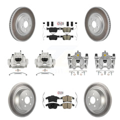 Transit Auto KCG-102877N Disc Brake Kit for 2017-2020 Lincoln MKZ - Front and Rear product image