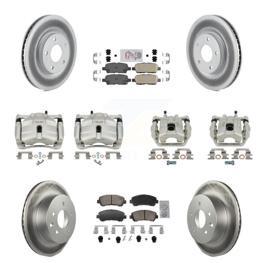 Transit Auto KCG-102881N Disc Brake Kit for 2008-2015 Nissan Rogue Select, Nissan Rogue - Front and Rear product image