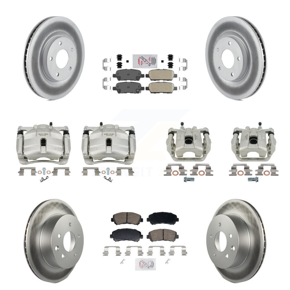 Transit Auto KCG-102882N Disc Brake Kit for 2008-2015 Nissan Rogue Select, Nissan Rogue - Front and Rear product image