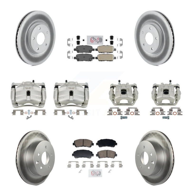 Transit Auto KCG-102882N Disc Brake Kit for 2008-2015 Nissan Rogue Select, Nissan Rogue - Front and Rear product image