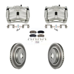 Transit Auto KCG-102892N Disc Brake Kit for 2010-2013 Suzuki Kizashi - Front product image