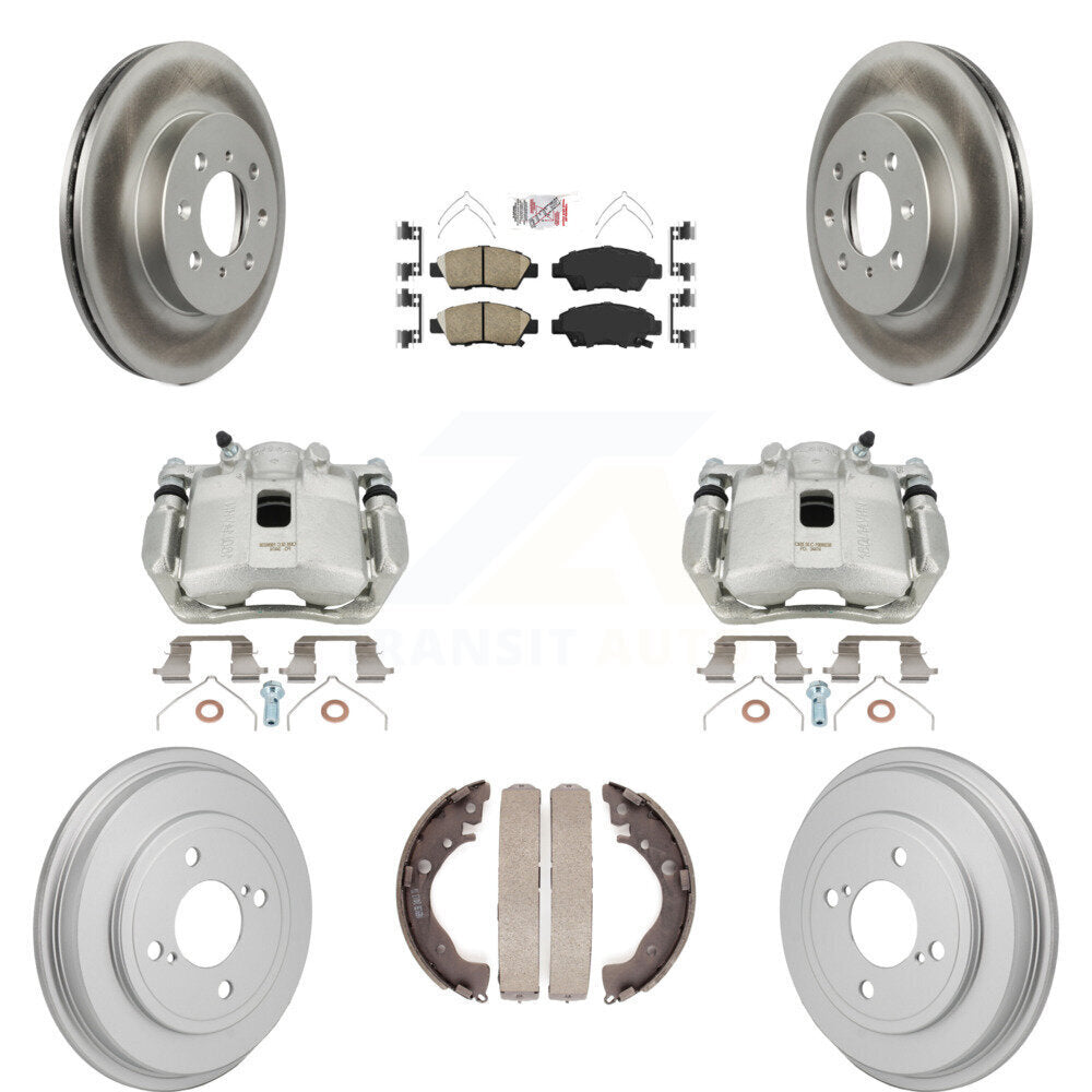 Transit Auto KCG-102893N Disc Brake Kit for 2013 Honda Fit - Front and Rear product image