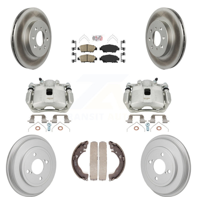 Transit Auto KCG-102893N Disc Brake Kit for 2013 Honda Fit - Front and Rear product image