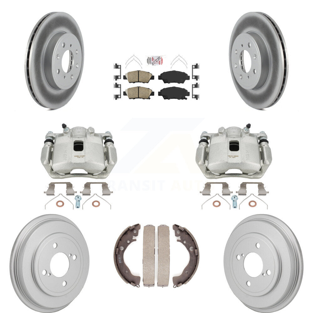 Transit Auto KCG-102894N Disc Brake Kit for 2015-2020 Honda Fit - Front and Rear product image