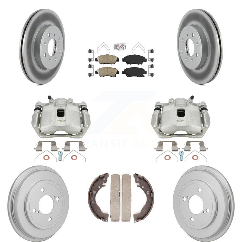 Transit Auto KCG-102894N Disc Brake Kit for 2015-2020 Honda Fit - Front and Rear product image