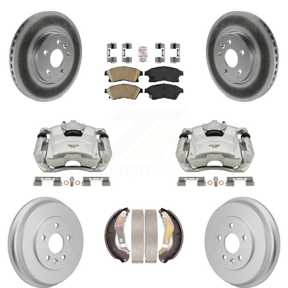 Transit Auto KCG-102897N Disc Brake Kit for 2013-2014 Chevrolet Sonic - Front and Rear product image