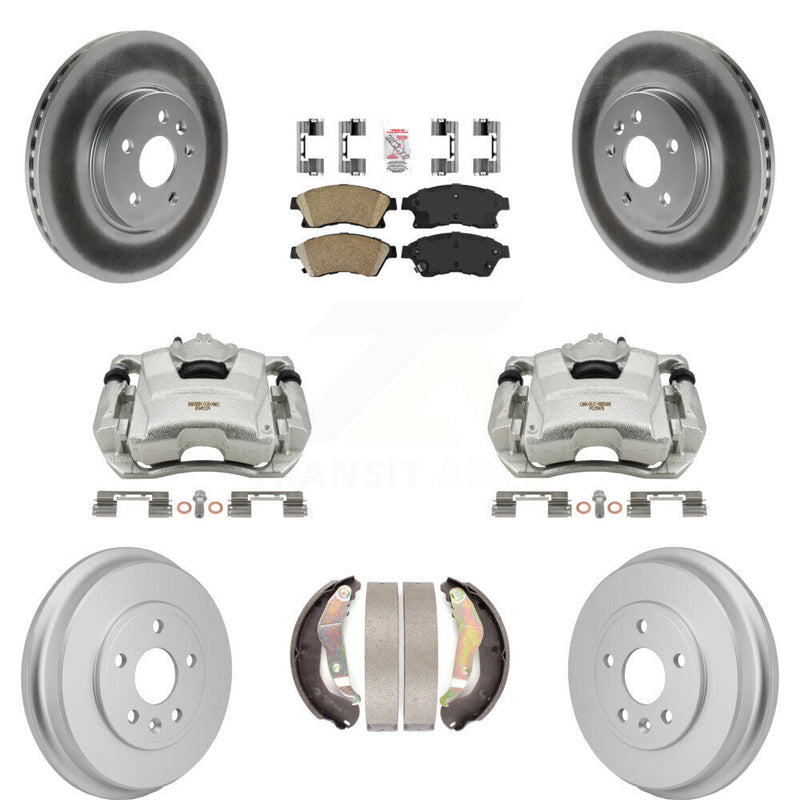 Transit Auto KCG-102897N Disc Brake Kit for 2013-2014 Chevrolet Sonic - Front and Rear product image