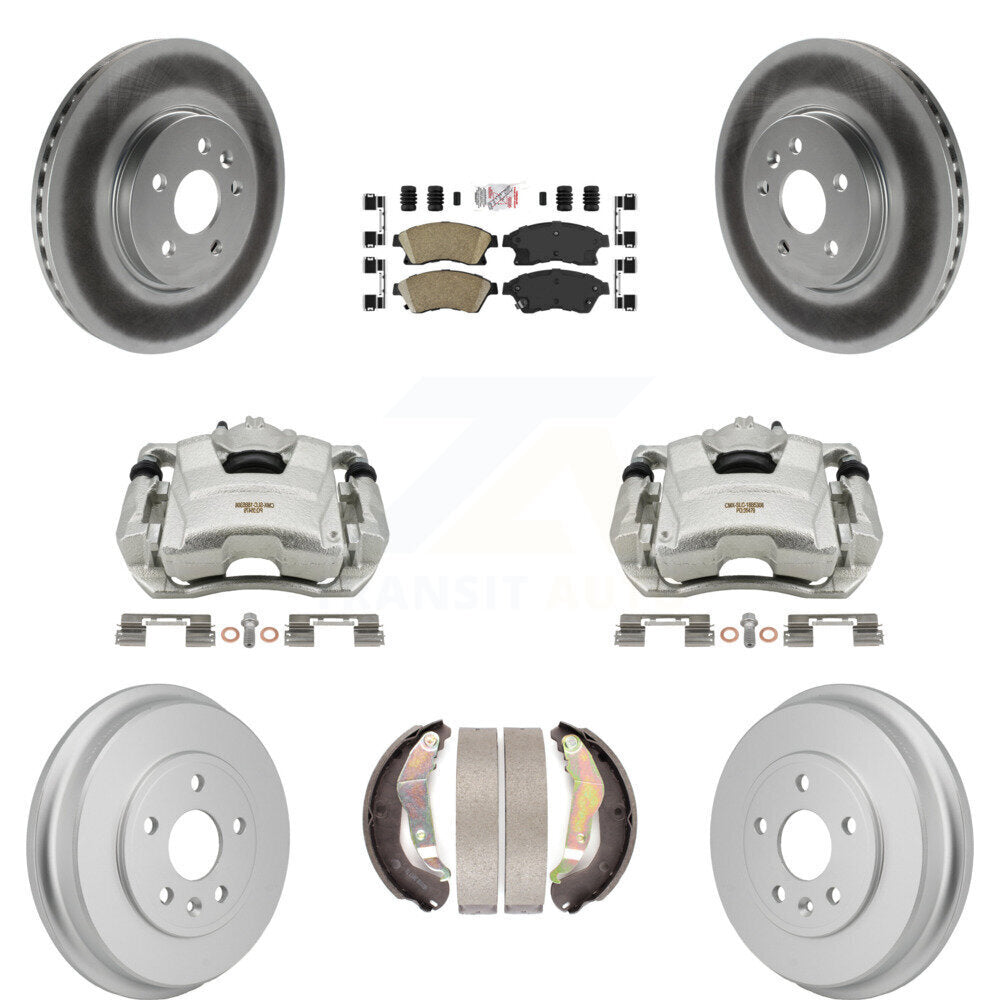 Transit Auto KCG-102898N Disc Brake Kit for 2013-2014 Chevrolet Sonic - Front and Rear product image