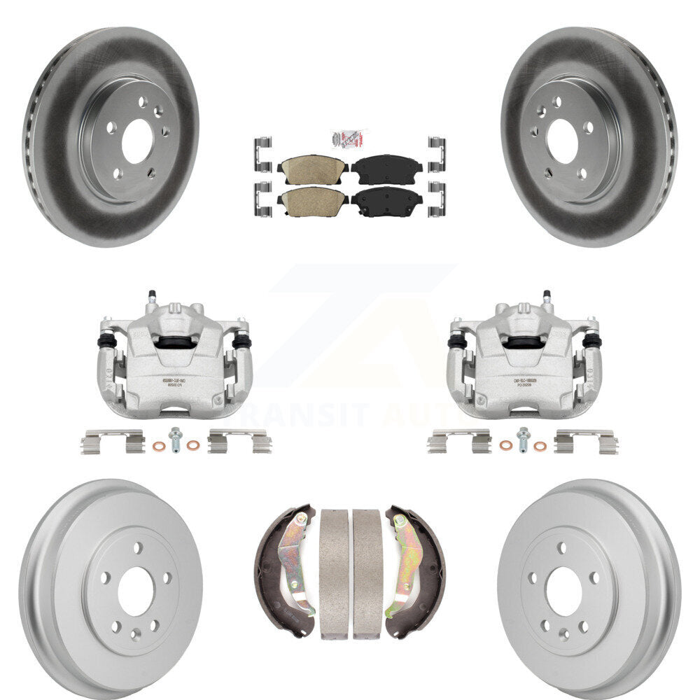 Transit Auto KCG-102899N Disc Brake Kit for 2013-2017 Chevrolet Trax - Front and Rear product image
