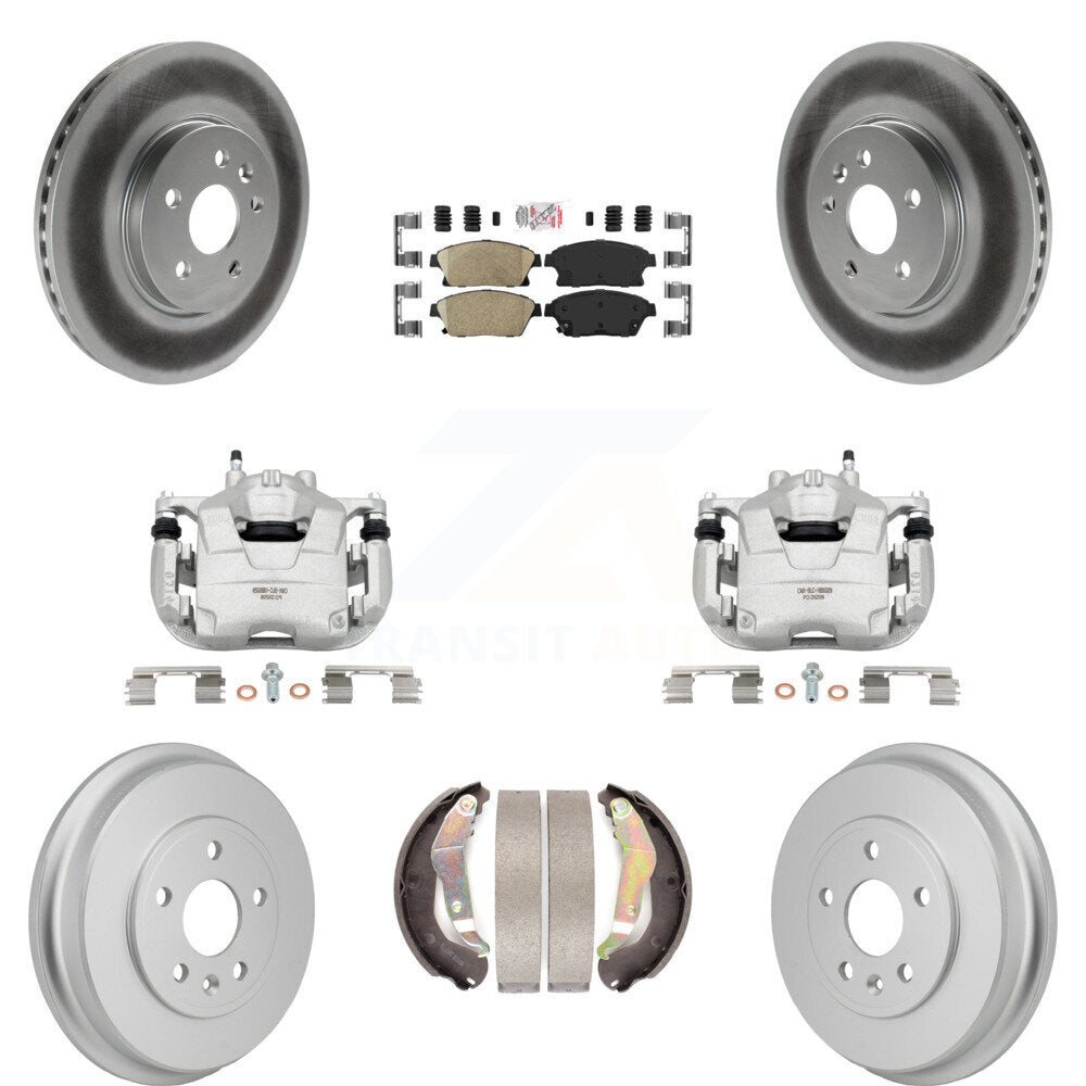 Transit Auto KCG-102900N Disc Brake Kit for 2013-2017 Chevrolet Trax - Front and Rear product image