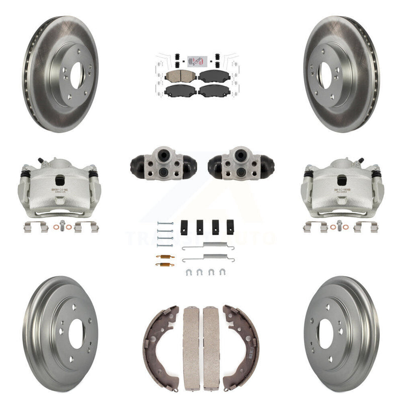 Transit Auto KCG-102904N Disc Brake Kit for 2014-2015 Honda Civic - Front and Rear product image