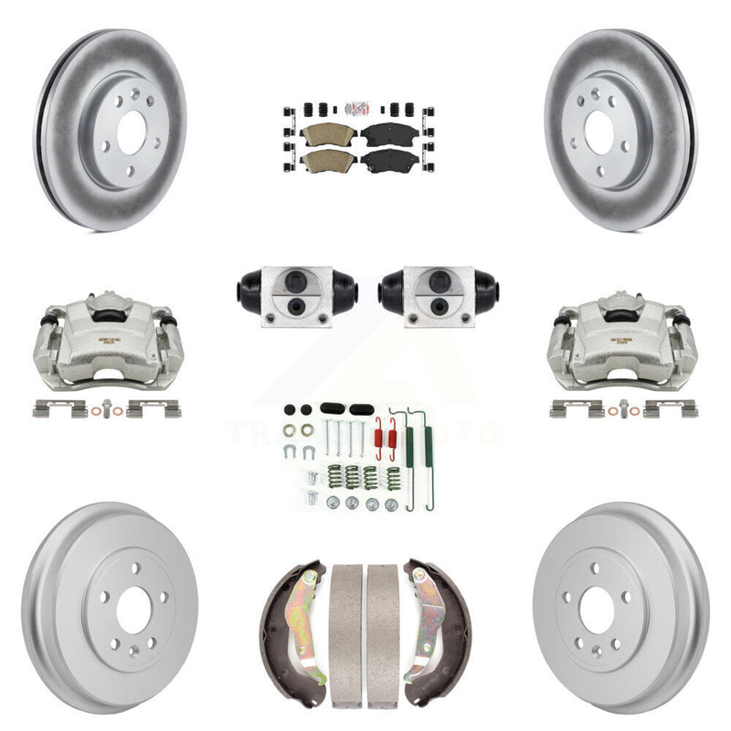 Transit Auto KCG-102910N Disc Brake Kit for 2012-2017 Chevrolet Sonic - Front and Rear product image