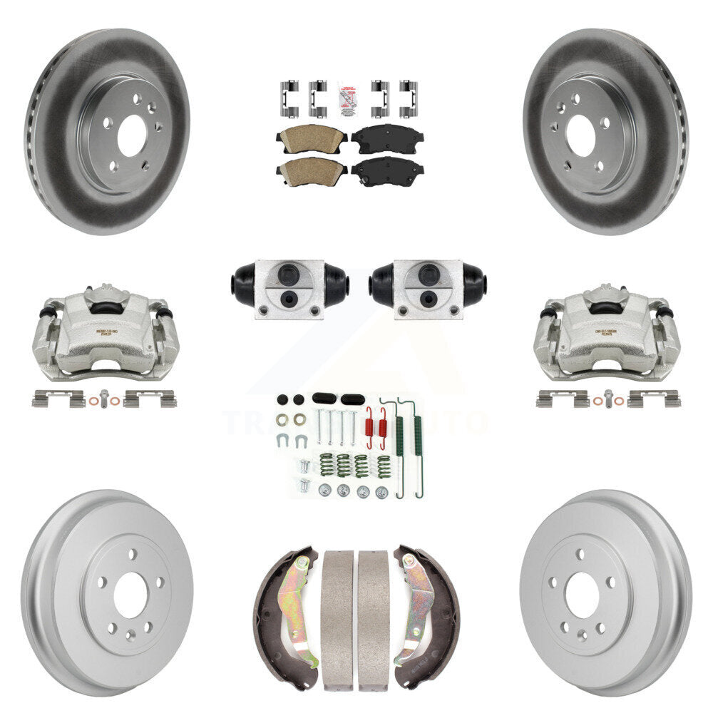 Transit Auto KCG-102911N Disc Brake Kit for 2013-2014 Chevrolet Sonic - Front and Rear product image