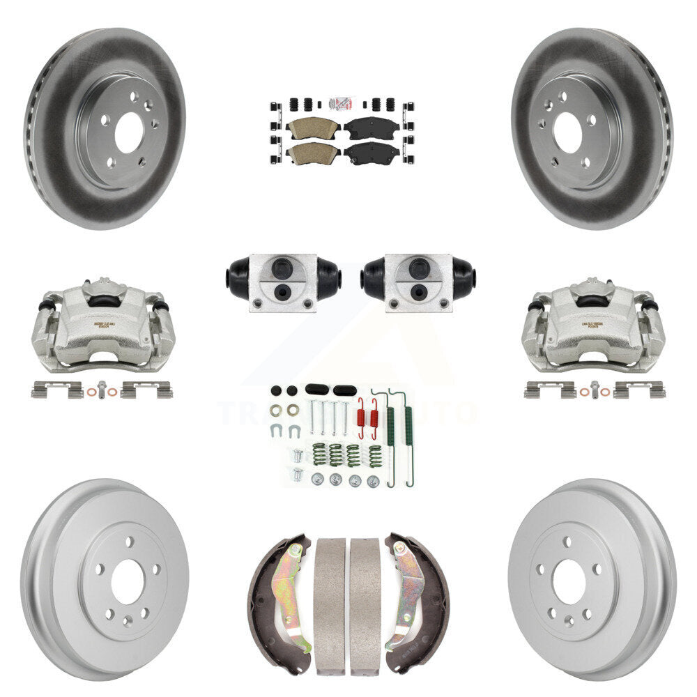 Transit Auto KCG-102912N Disc Brake Kit for 2013-2014 Chevrolet Sonic - Front and Rear product image
