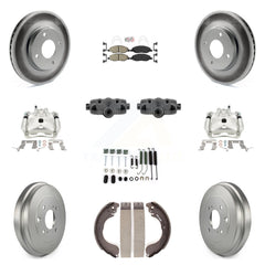 Transit Auto KCG-102916N Disc Brake Kit for 2008 Nissan Versa - Front and Rear product image