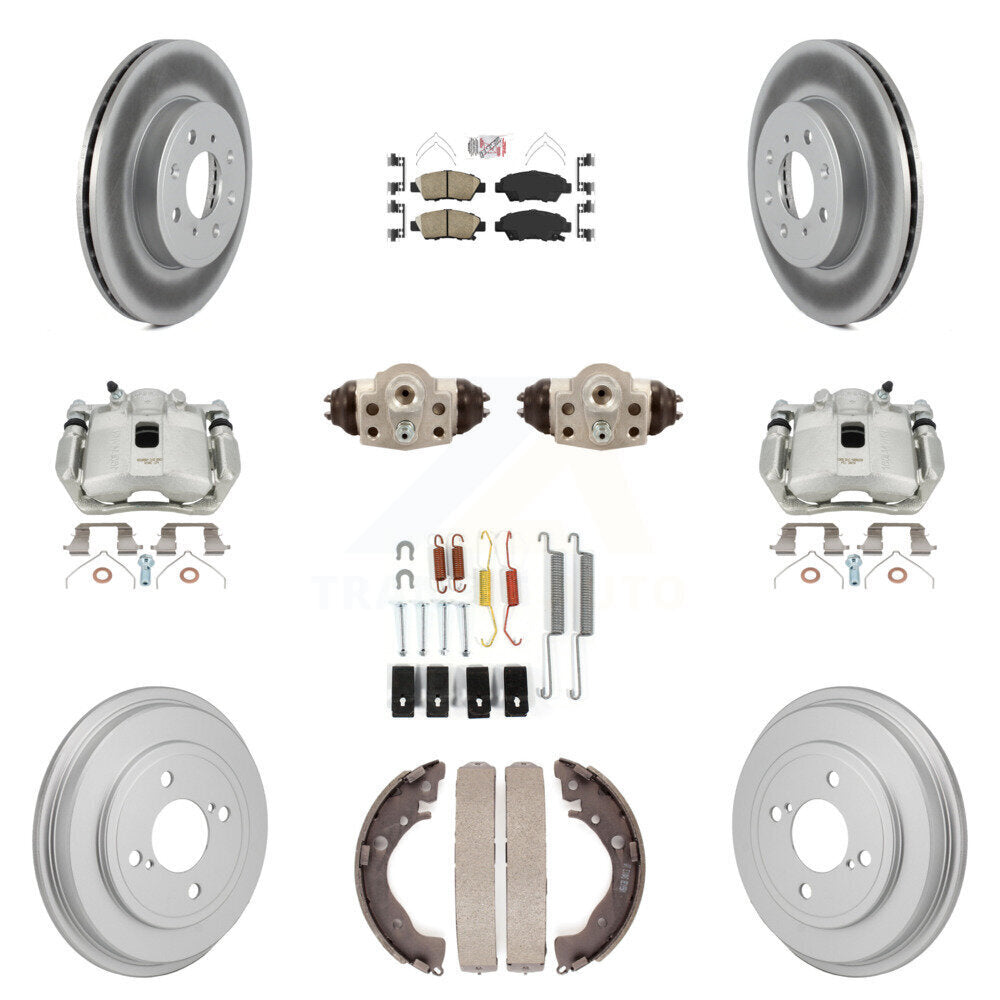 Transit Auto KCG-102917N Disc Brake Kit for 2015-2019 Honda Fit - Front and Rear product image
