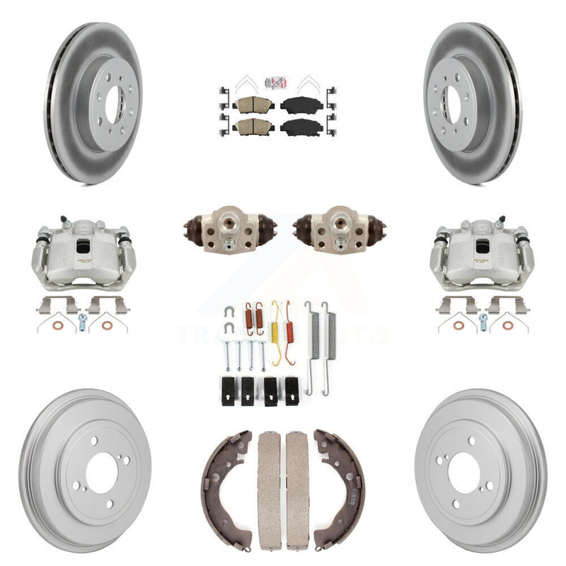 Transit Auto KCG-102917N Disc Brake Kit for 2015-2019 Honda Fit - Front and Rear product image