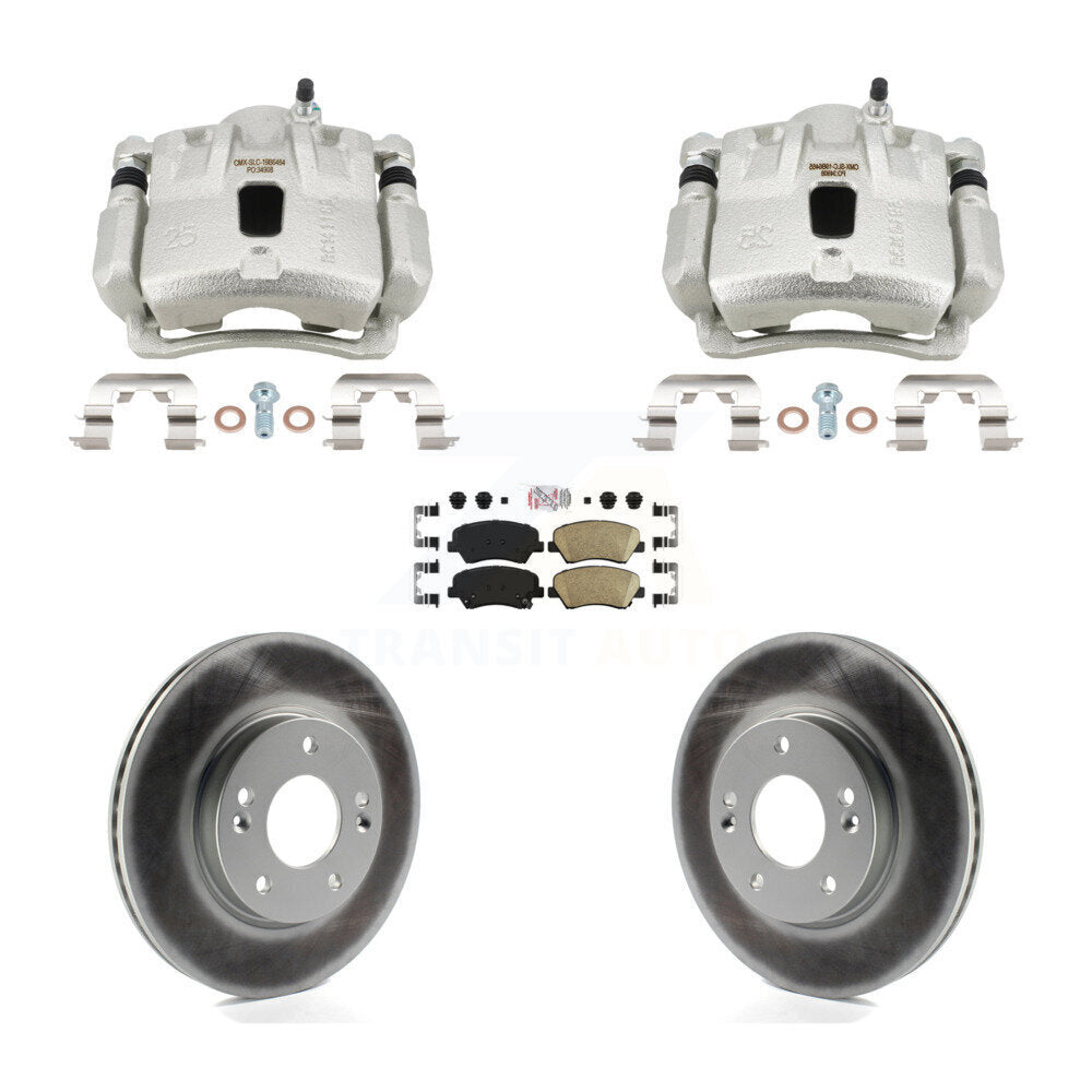 Transit Auto KCG-102926N Disc Brake Kit for 2013-2016 Hyundai Elantra, Hyundai Elantra Coupe - Front product image