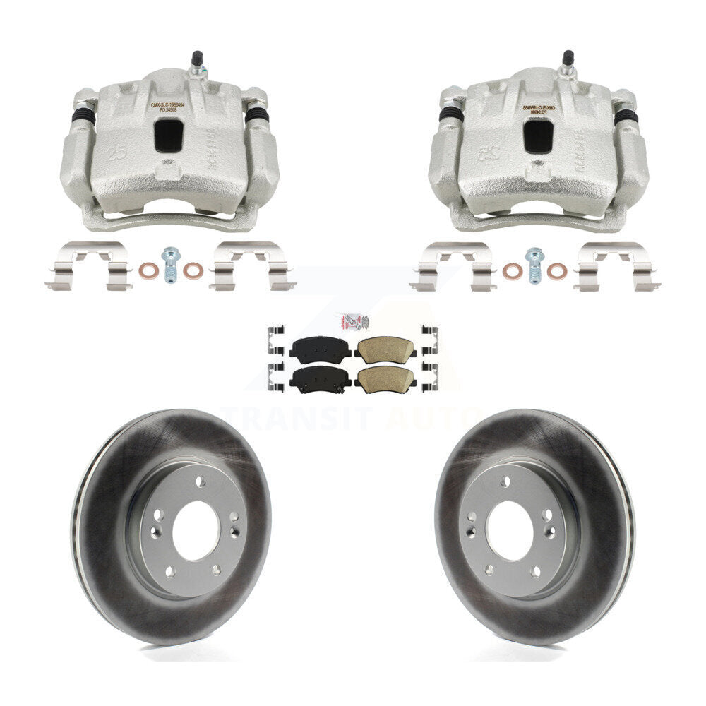 Transit Auto KCG-102927N Disc Brake Kit for 2013-2016 Hyundai Elantra, Hyundai Elantra Coupe - Front product image