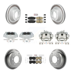 Transit Auto KCG-102929N Disc Brake Kit for 2008-2015 Lexus LX570, Toyota Land Cruiser - Front and Rear product image