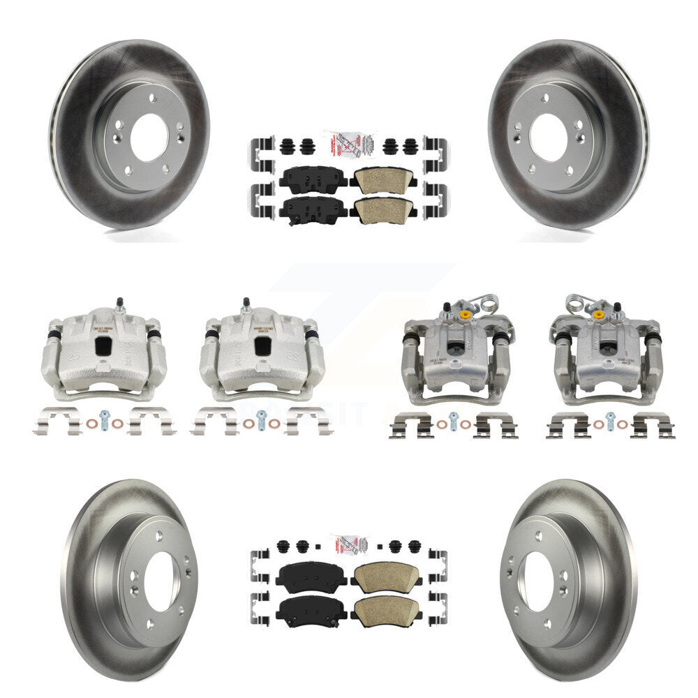 Transit Auto KCG-102934N Disc Brake Kit for 2013-2016 Hyundai Elantra, Hyundai Elantra Coupe - Front and Rear product image