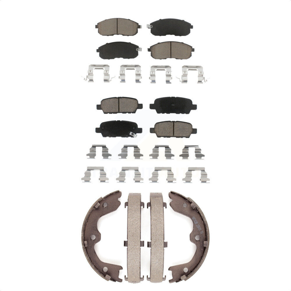 Transit Auto KCN-100001 Disc Brake Pad for 2002-2013 Nissan Altima, INFINITI G35, Nissan 350Z - Front and Rear product image