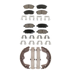 Transit Auto KCN-100001 Disc Brake Pad for 2002-2013 Nissan Altima, INFINITI G35, Nissan 350Z - Front and Rear product image