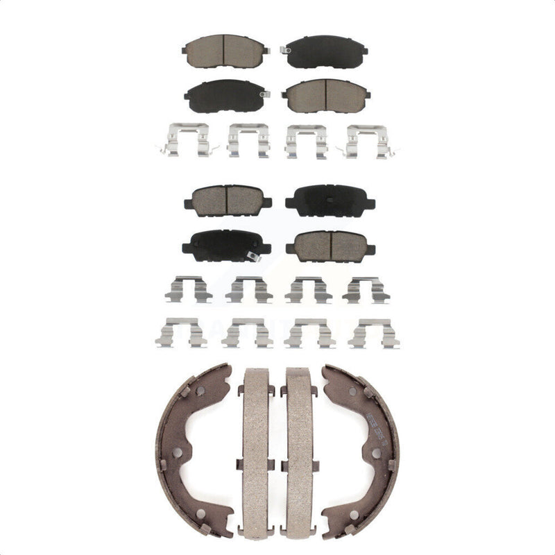 Transit Auto KCN-100001 Disc Brake Pad for 2002-2013 Nissan Altima, INFINITI G35, Nissan 350Z - Front and Rear product image