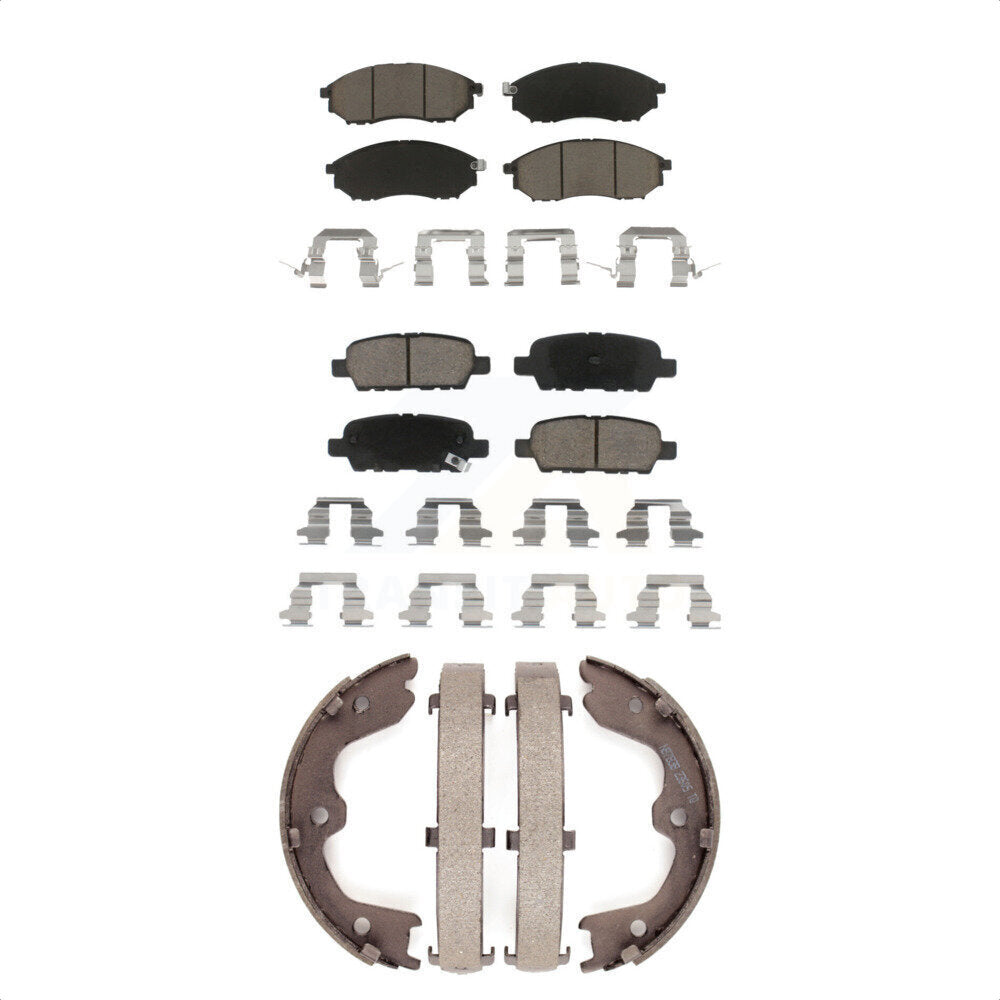 Transit Auto KCN-100003 Disc Brake Pad for 2005-2015 INFINITI QX50, INFINITI EX37, INFINITI G25 & more - Front and Rear product image
