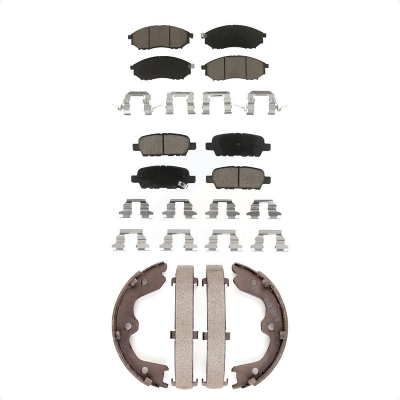 Transit Auto KCN-100003 Disc Brake Pad for 2005-2015 INFINITI QX50, INFINITI EX37, INFINITI G25 & more - Front and Rear product image