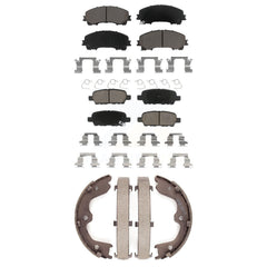 Transit Auto KCN-100005 Disc Brake Pad for 2016-2017 INFINITI QX50 - Front and Rear product image