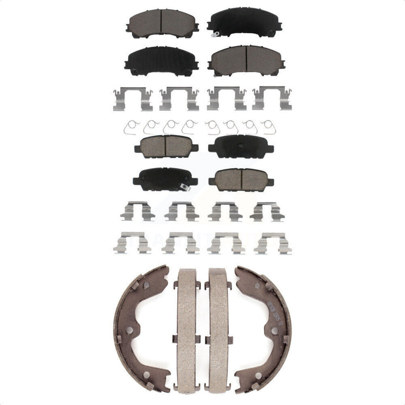 Transit Auto KCN-100005 Disc Brake Pad for 2016-2017 INFINITI QX50 - Front and Rear product image