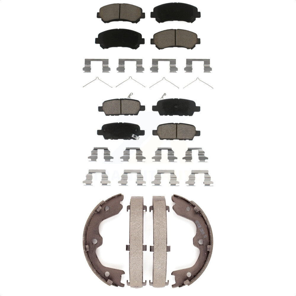 Transit Auto KCN-100006 Disc Brake Pad for 2009-2022 Nissan Maxima - Front and Rear product image