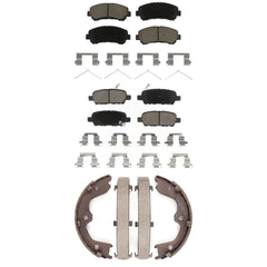 Transit Auto KCN-100006 Disc Brake Pad for 2009-2022 Nissan Maxima - Front and Rear product image