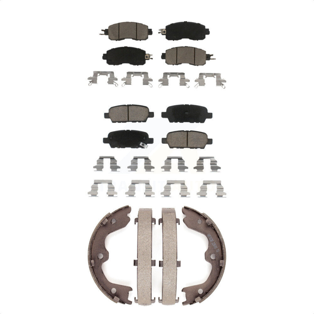 Transit Auto KCN-100007 Disc Brake Pad for 2013-2023 Nissan Altima - Front and Rear product image