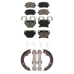 Transit Auto KCN-100010 Disc Brake Pad for 2003-2008 Pontiac Vibe, Toyota Corolla, Toyota Matrix - Front and Rear product image