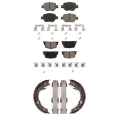 Transit Auto KCN-100011 Disc Brake Pad for 2005-2010 Scion tC - Front and Rear product image
