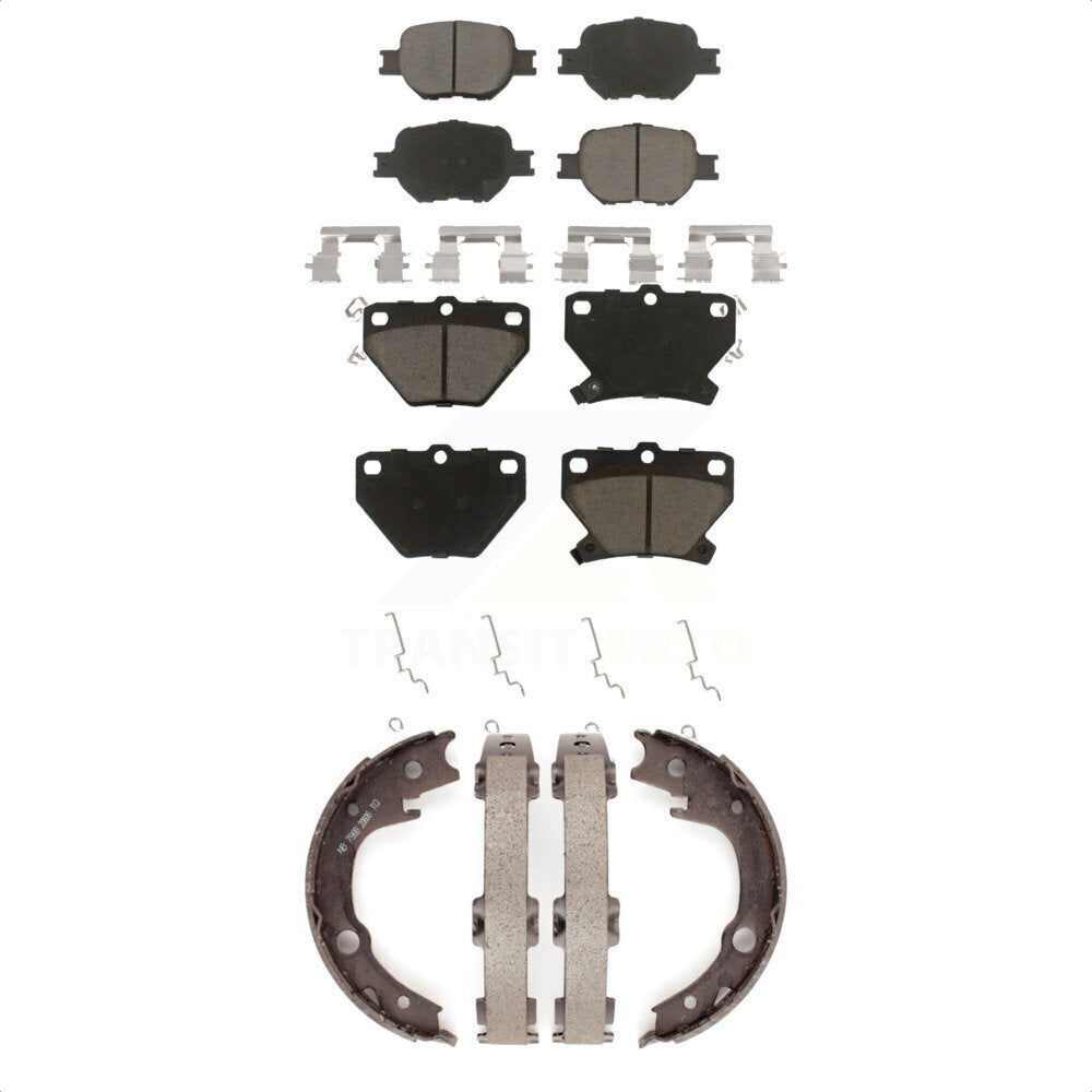 Transit Auto KCN-100012 Disc Brake Pad for 2000-2005 Toyota Celica - Front and Rear product image