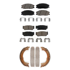 Transit Auto KCN-100015 Disc Brake Pad for 2003-2009 Kia Sorento - Front and Rear product image