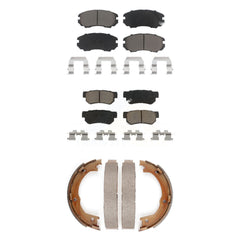 Transit Auto KCN-100016 Disc Brake Pad for 2006-2009 Hyundai Azera - Front and Rear product image