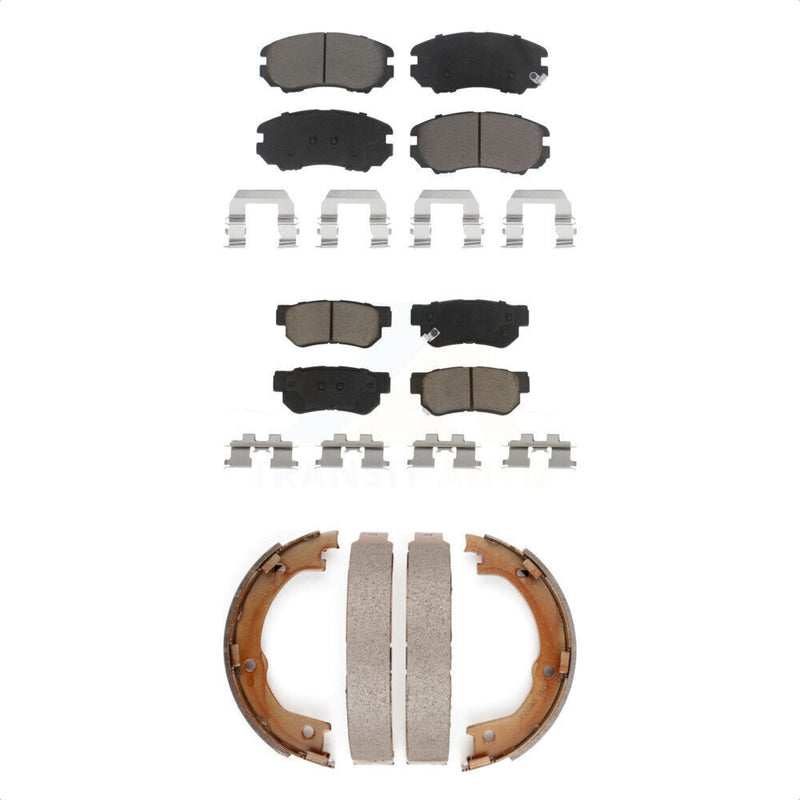 Transit Auto KCN-100016 Disc Brake Pad for 2006-2009 Hyundai Azera - Front and Rear product image
