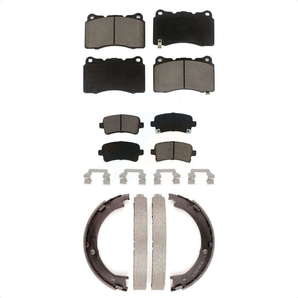 Transit Auto KCN-100019 Disc Brake Pad for 2014-2019 Cadillac XTS - Front and Rear product image