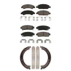 Transit Auto KCN-100020 Disc Brake Pad for 2014-2016 Cadillac XTS - Front and Rear product image
