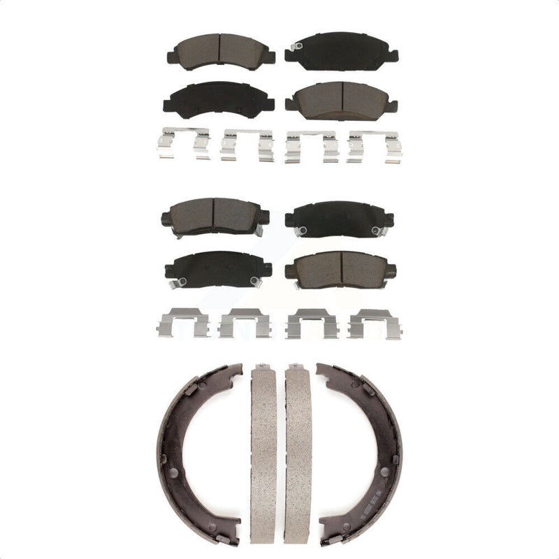 Transit Auto KCN-100020 Disc Brake Pad for 2014-2016 Cadillac XTS - Front and Rear product image