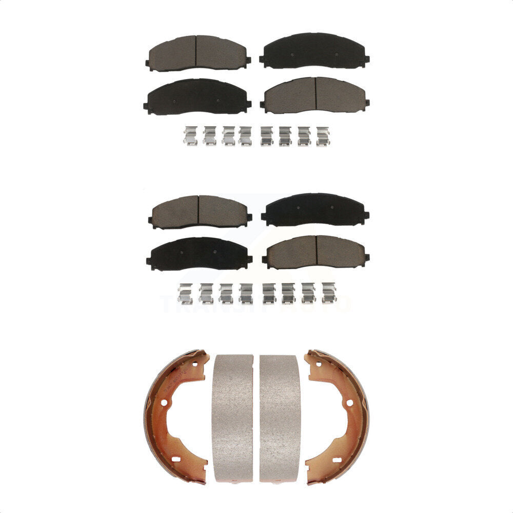 Transit Auto KCN-100021 Disc Brake Pad for 2013-2016 Ford F-450 Super Duty - Front and Rear product image