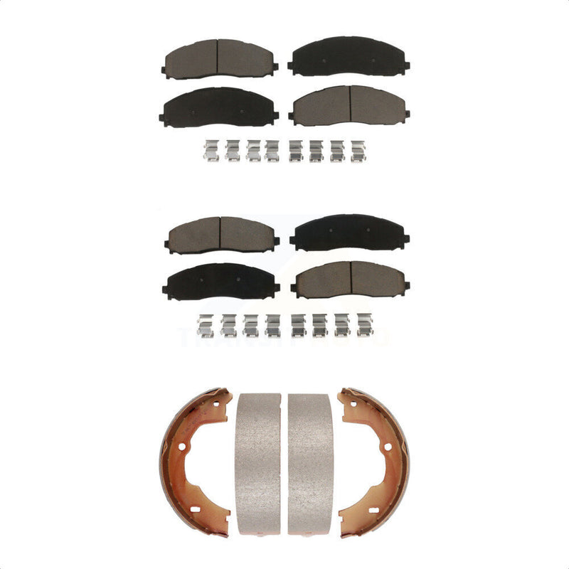 Transit Auto KCN-100021 Disc Brake Pad for 2013-2016 Ford F-450 Super Duty - Front and Rear product image