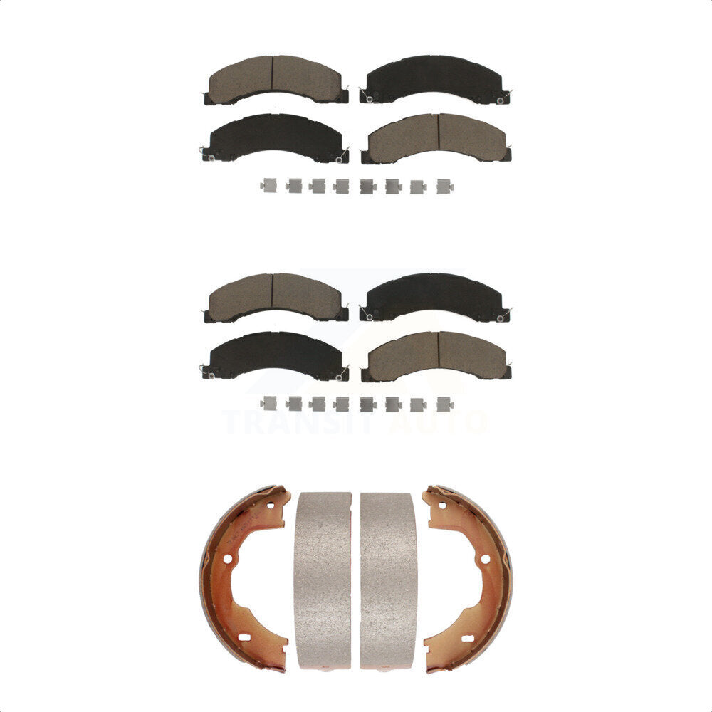 Transit Auto KCN-100025 Disc Brake Pad for 2008-2021 Ram 4500, Ram 5500, Dodge Ram 4500 & more - Front and Rear product image